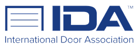 International door association logo Leduc.